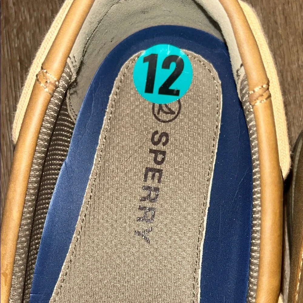 NWOB! Sperry Men's Beige Boat Shoes